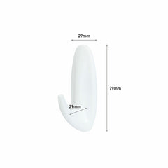 Ganchos adhesivos para baño, 1,3 kg, 2 uds, foto 3