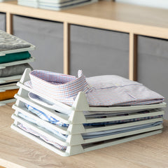 Organizador de armario apilable para camisetas, 5 bandejas, foto 6